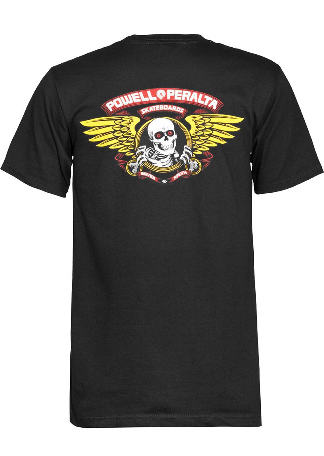 Powell-Peralta Unisex Winged Ripper T-Shirt Black