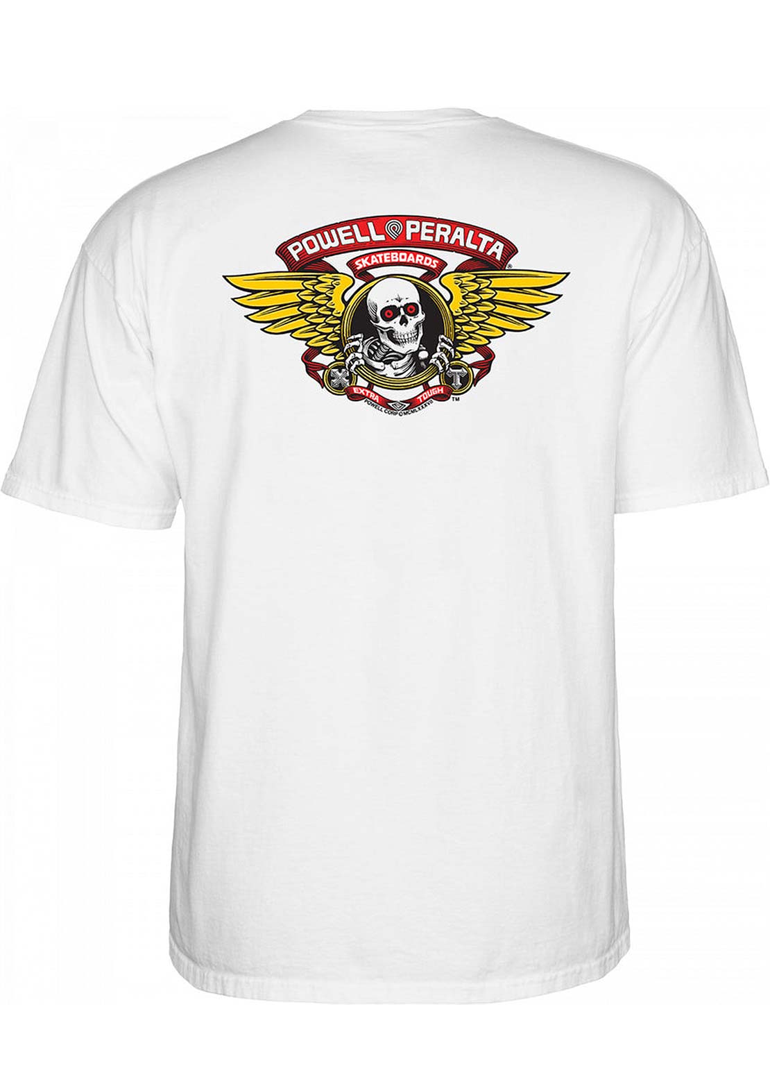 Powell-Peralta Unisex Winged Ripper T-Shirt White