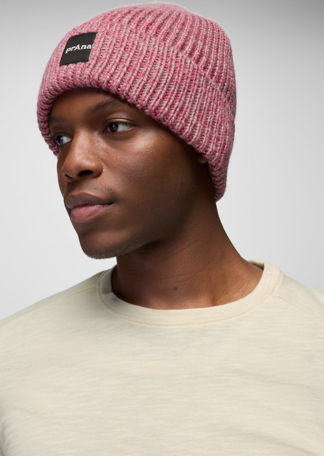 prAna Unisex Logo Beanie Newberry