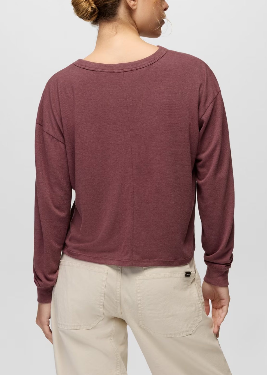 prAna Women's Cozy Up Long Sleeve Crew Sweater Newberry