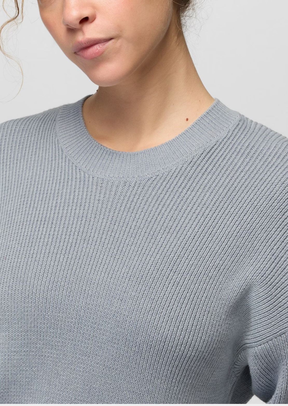 prAna Women's Divine Day Sweater Glacier Skies