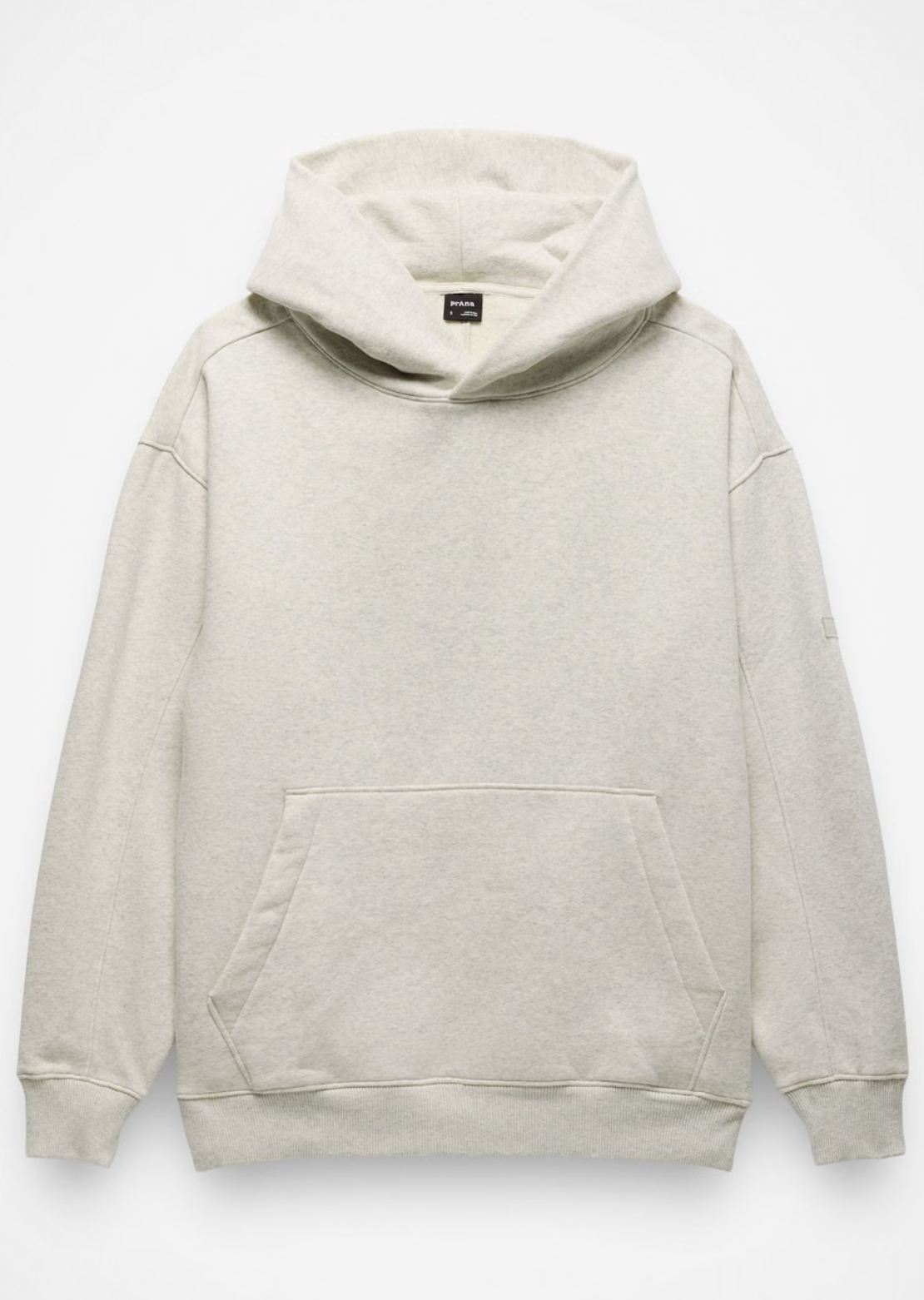 prAna Women's DreamFleece Hood Light Heather Grey