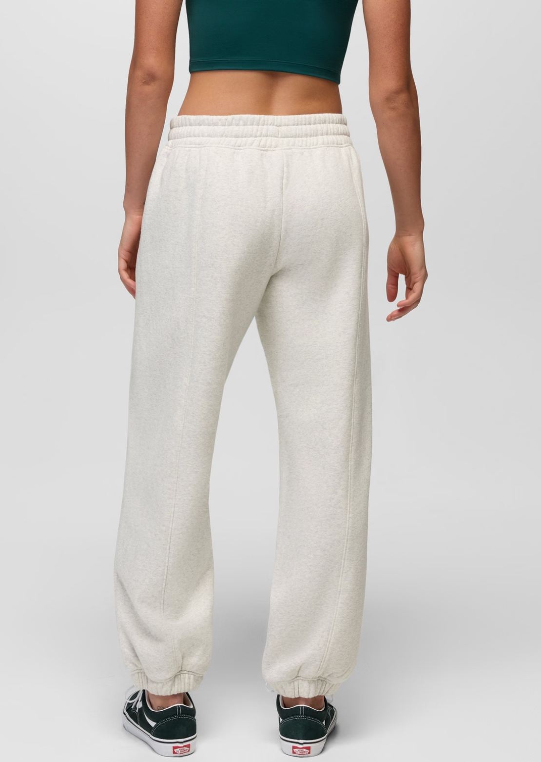 prAna Women's DreamFleece Sweatpants Light Heather Grey