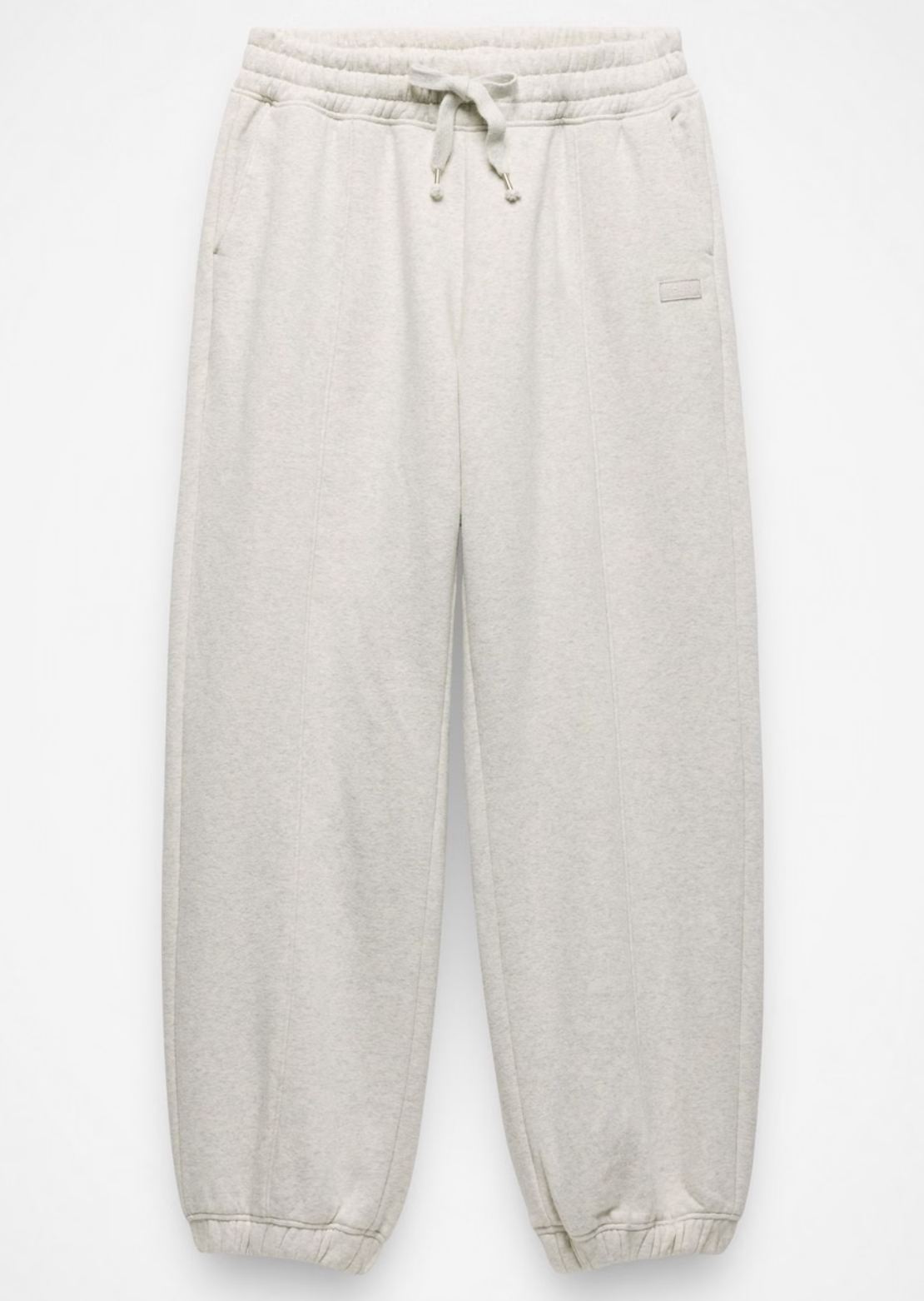 prAna Women's DreamFleece Sweatpants Light Heather Grey