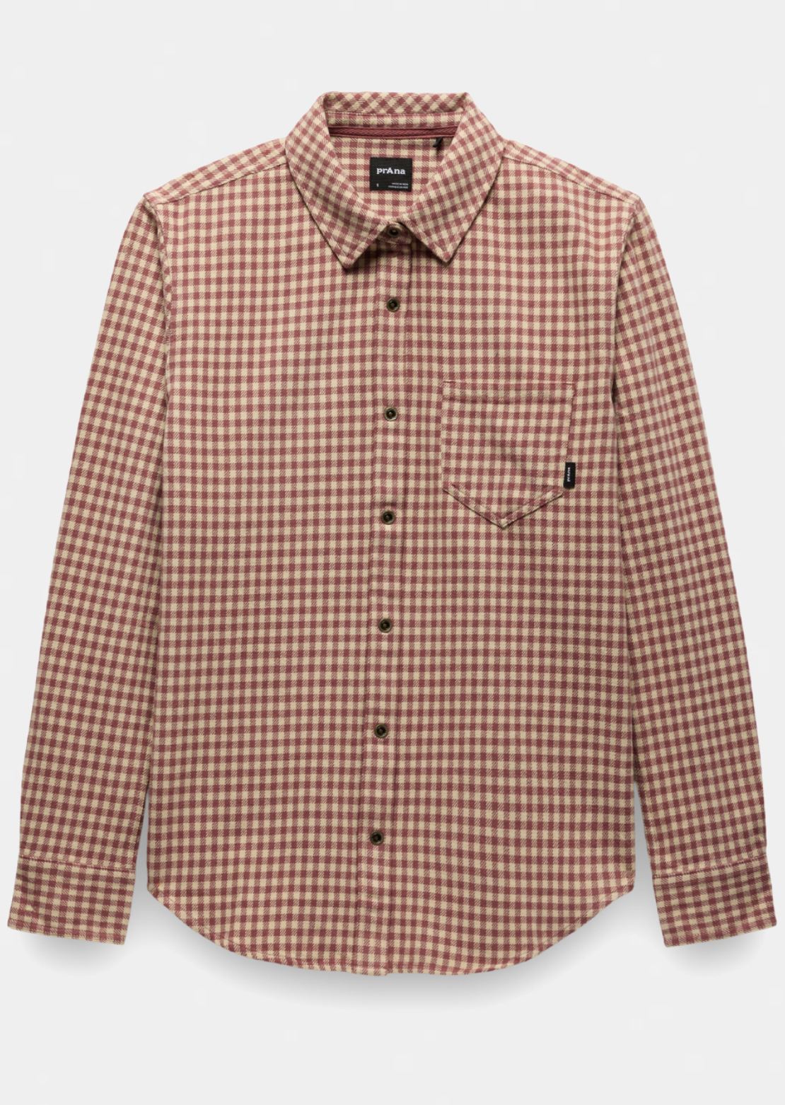 prAna Women's Golden Canyon Flannel Button Up Shirt Newberry