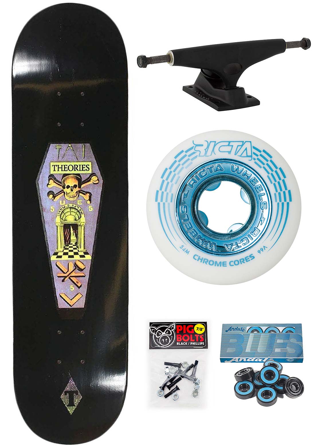 PRFO Sports x Theories Coffin Special Skateboard Complete