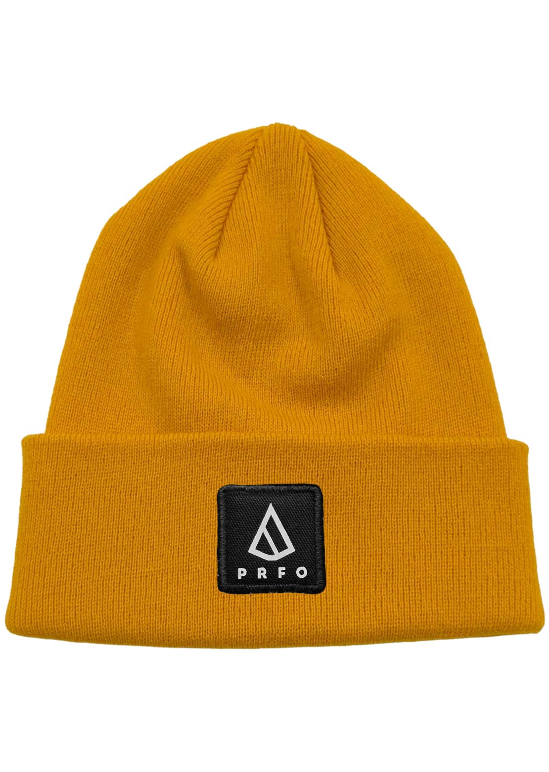 PRFO Sports Unisex Patch OG Beanie Mustard