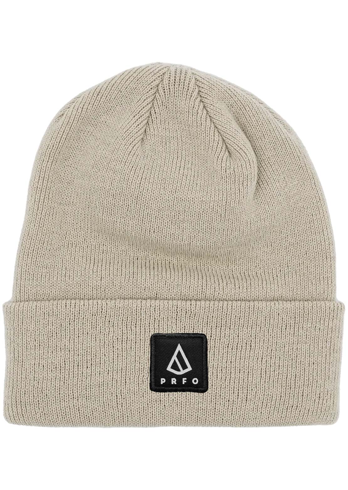 PRFO Sports Unisex Patch OG Beanie Pigment Ivory 