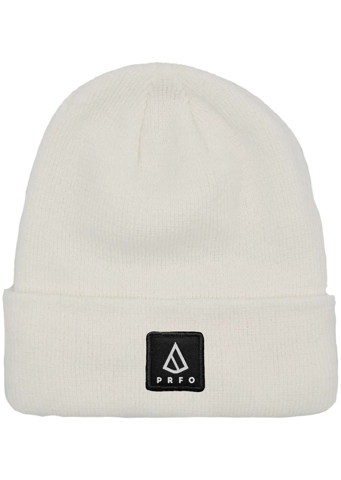 PRFO Sports Unisex Patch OG Beanie Silver