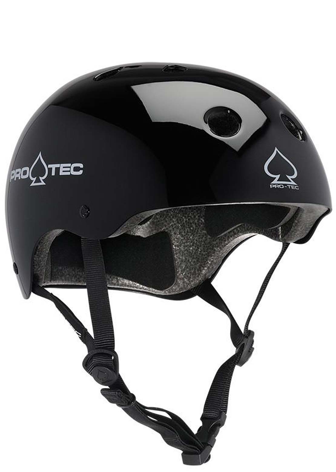 Pro-Tec Classic Certified Skateboard Helmet Gloss Black