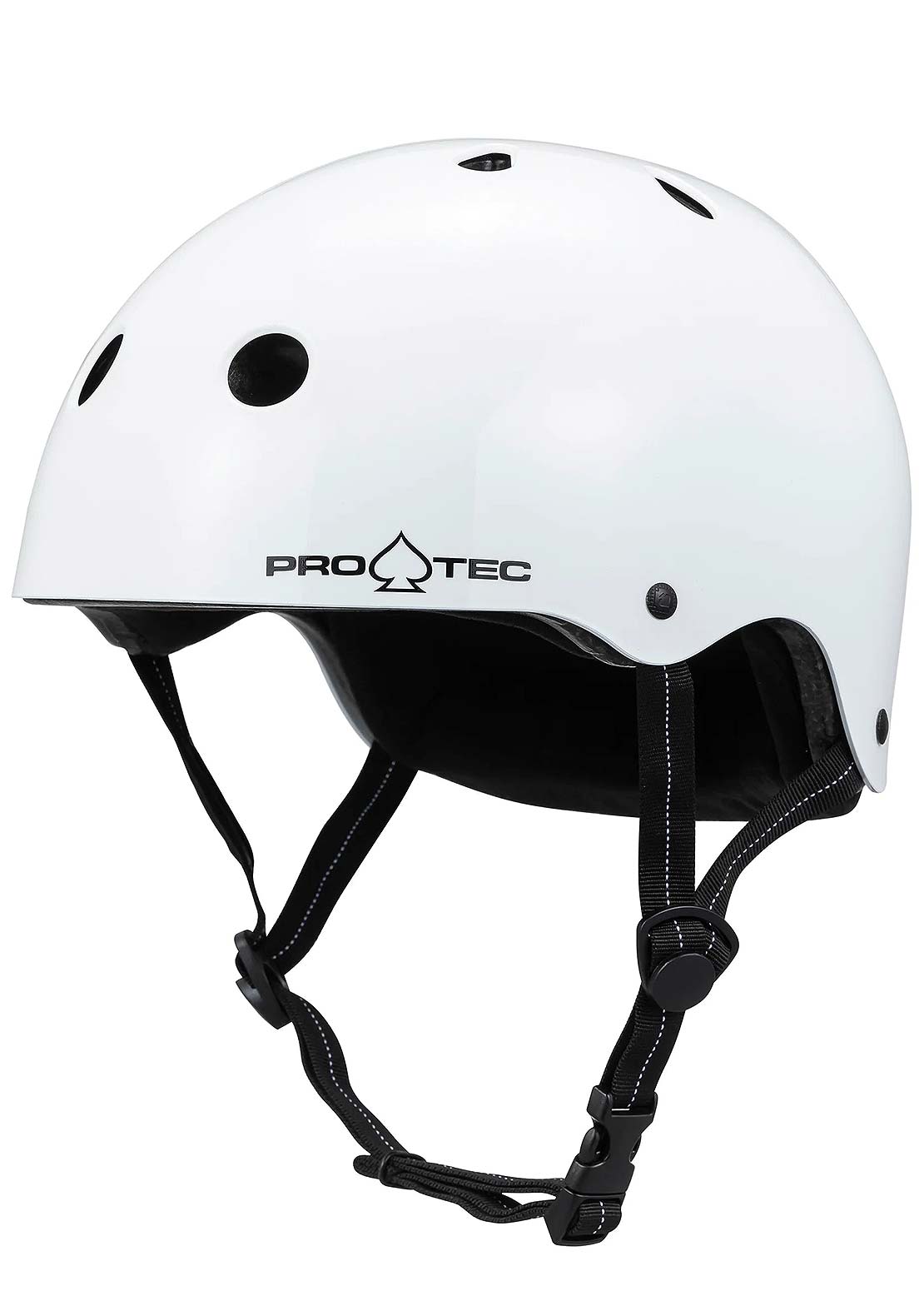 Pro-Tec Unisex Low Pro Helmet Gloss White