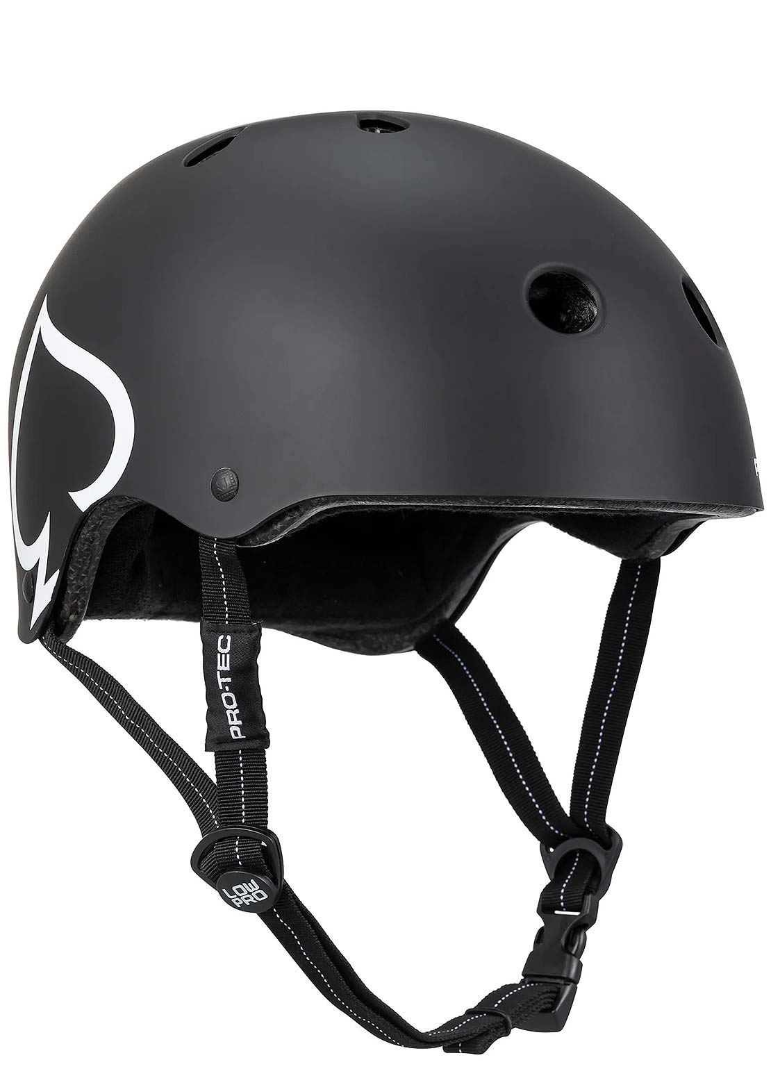 Pro-Tec Unisex Low Pro Helmet Matte Black