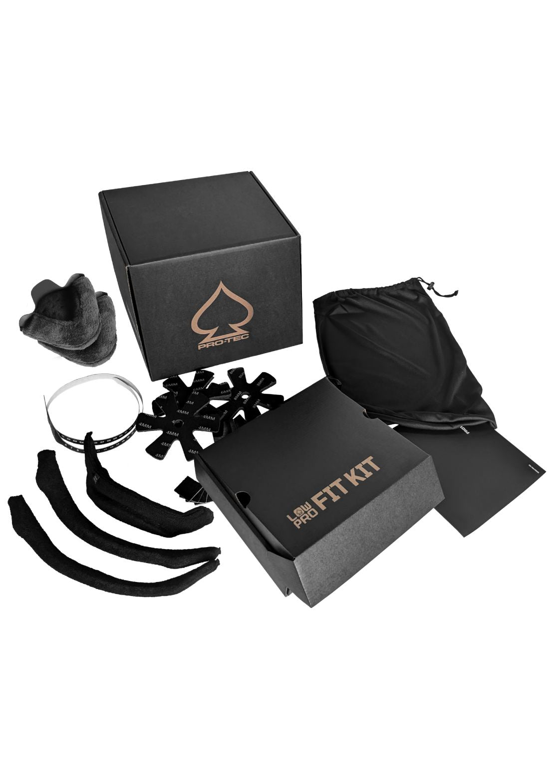 Pro-Tec Unisex Low Pro Snow Helmet Black Matte