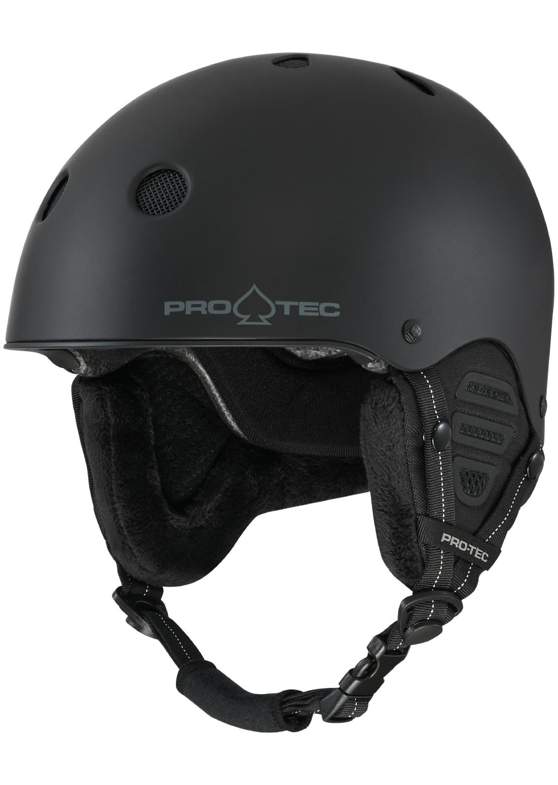 Pro-Tec Unisex Low Pro Snow Helmet Black Matte