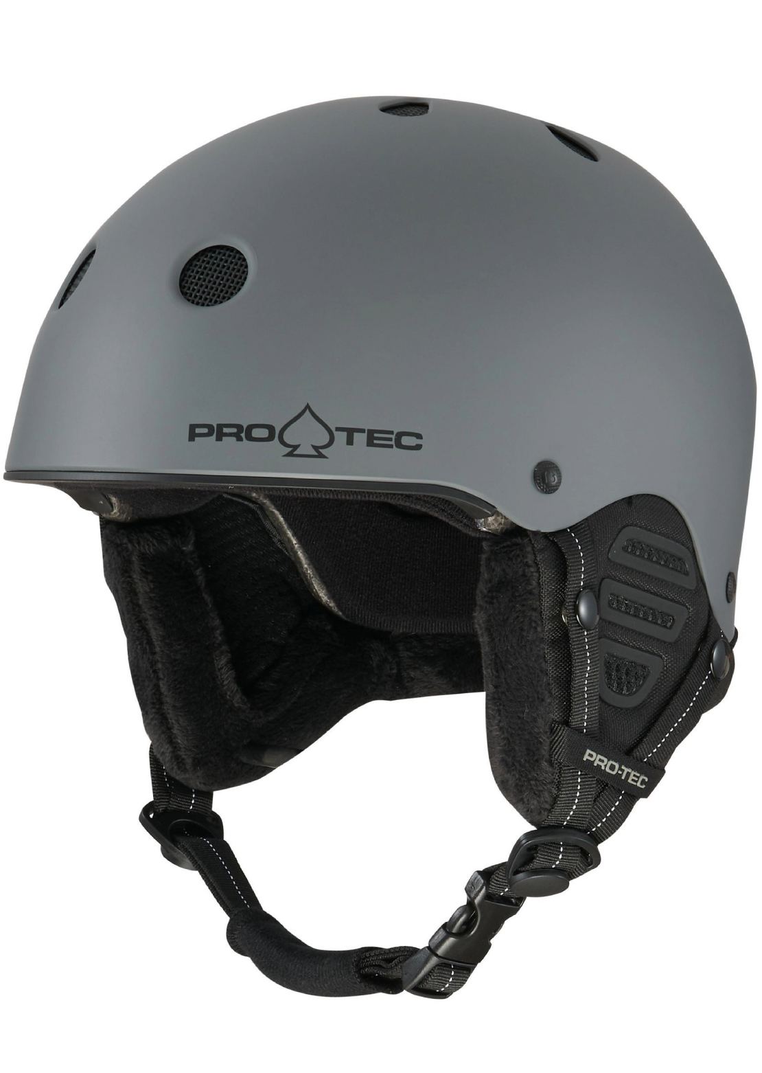 Pro-Tec Unisex Low Pro Snow Helmet Grey Matte