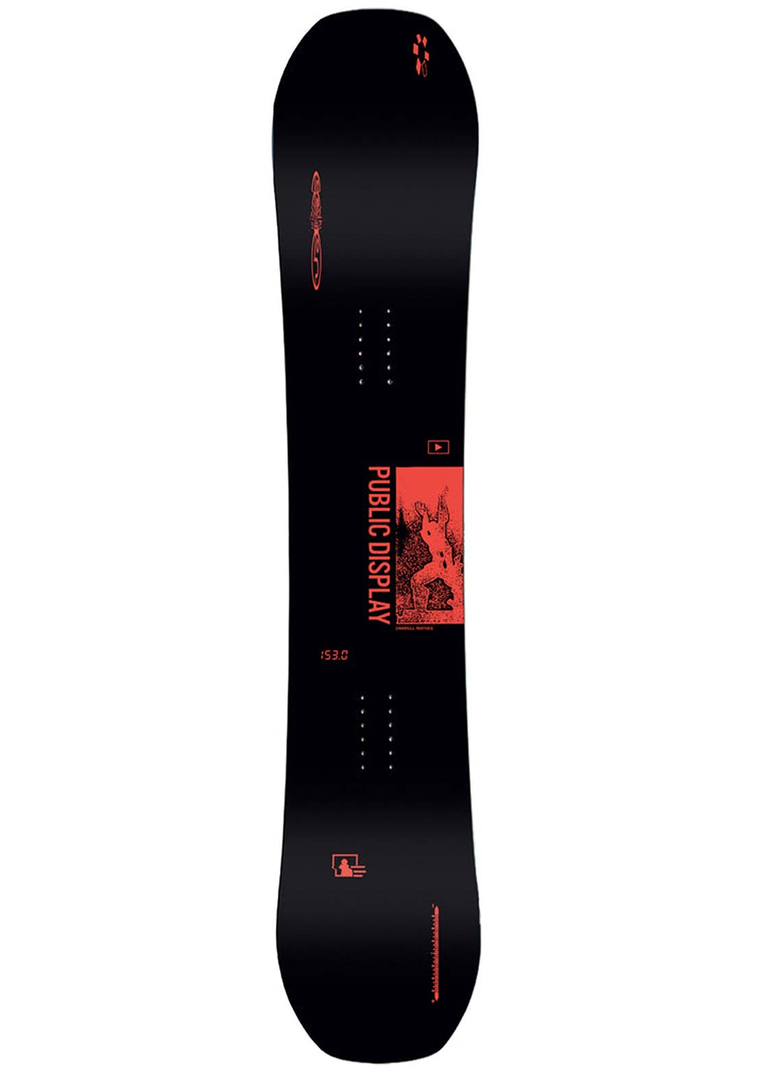 Public Display Snowboard