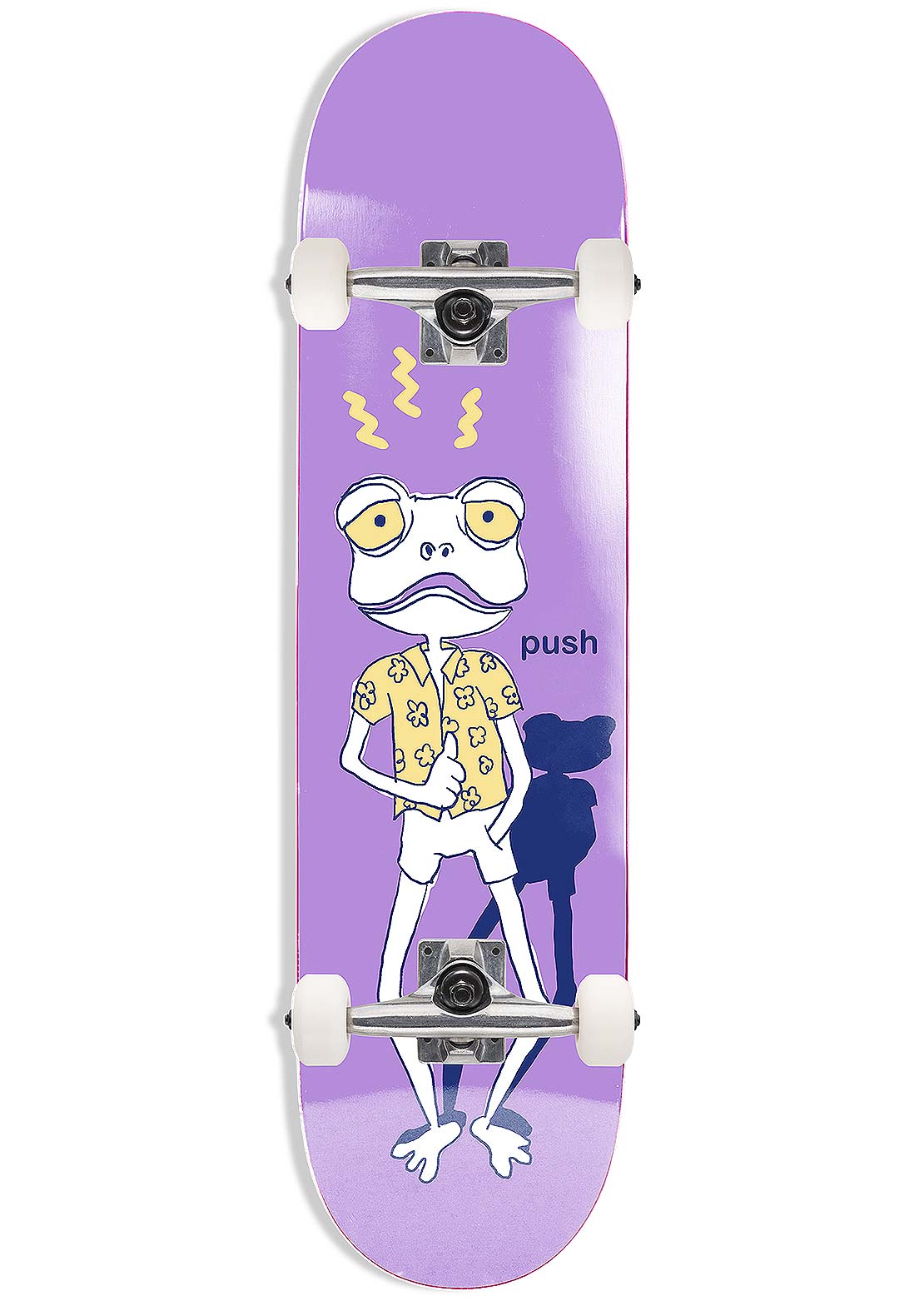 Push Unisex Froggy Sketch FP Soft Top Complete Skateboard