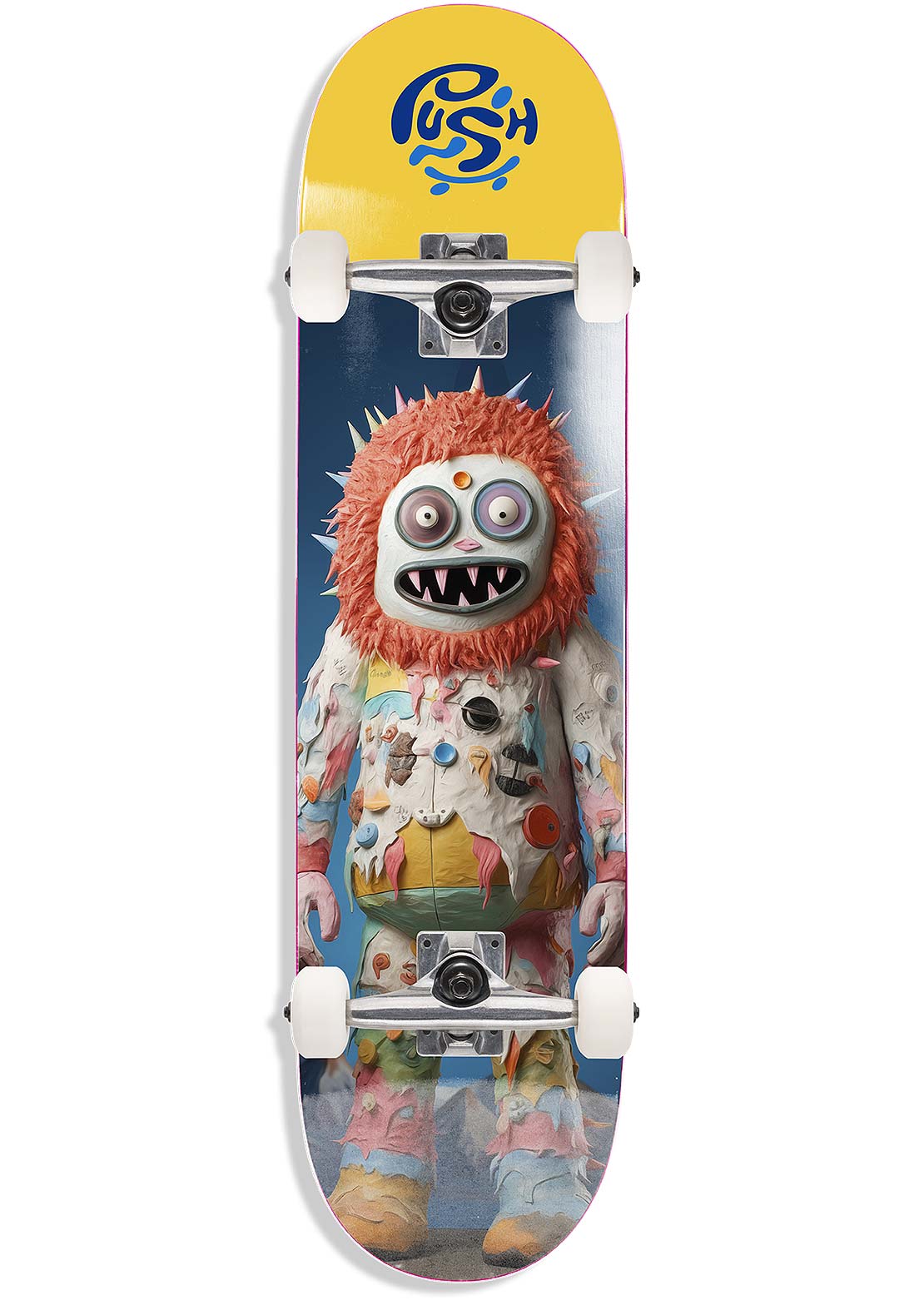 Push Unisex Frosty FP Soft Top Complete Skateboard