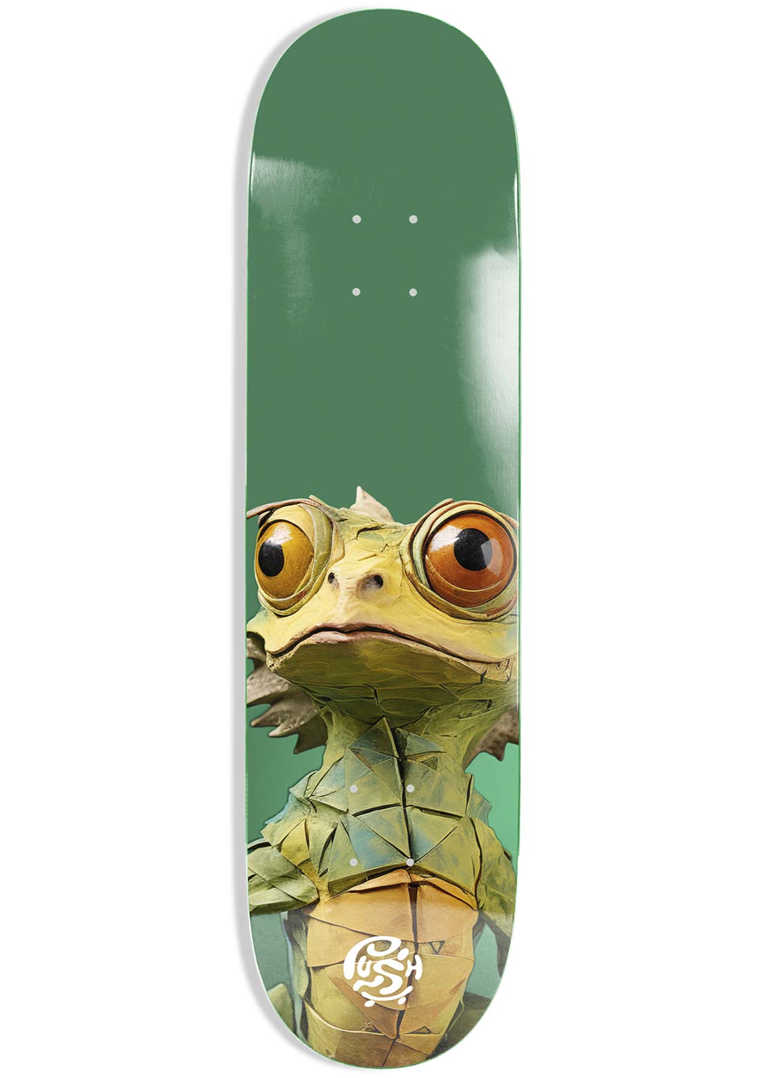 Push Unisex Lizard Big Incomplete Skate Deck