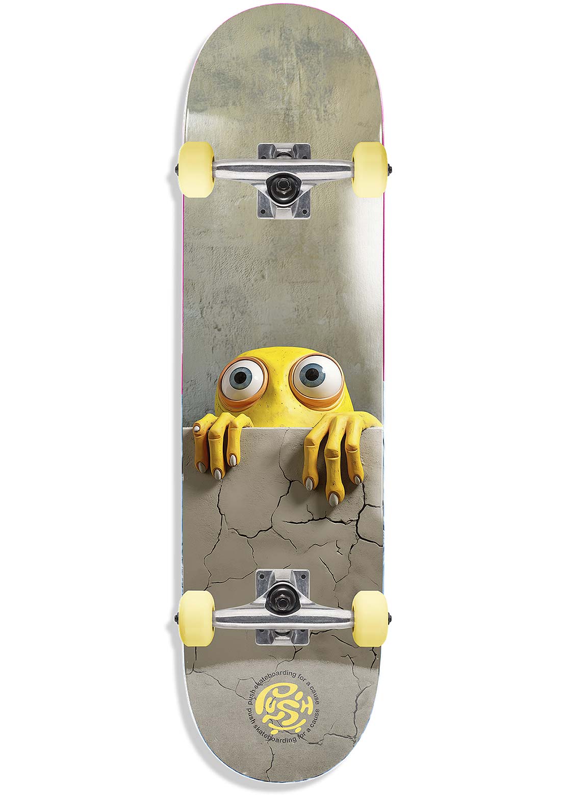 Push Unisex Peek Over FP Complete Skateboard