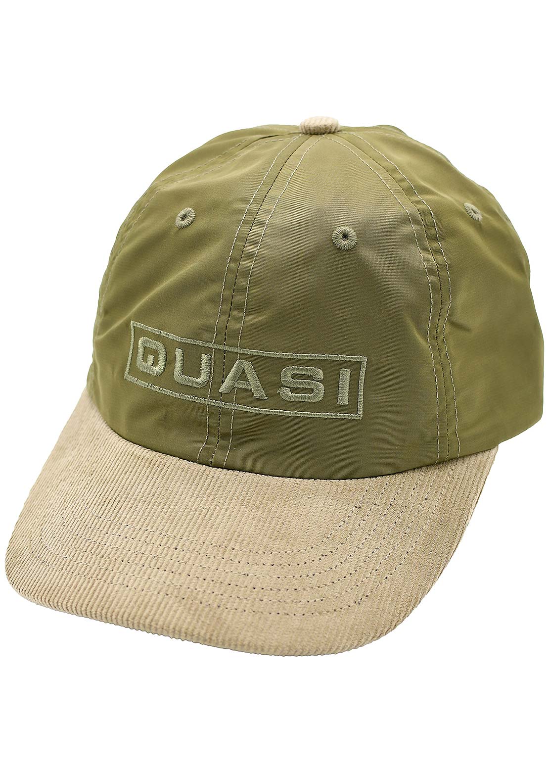 Quasi Eurotext Cap Olive