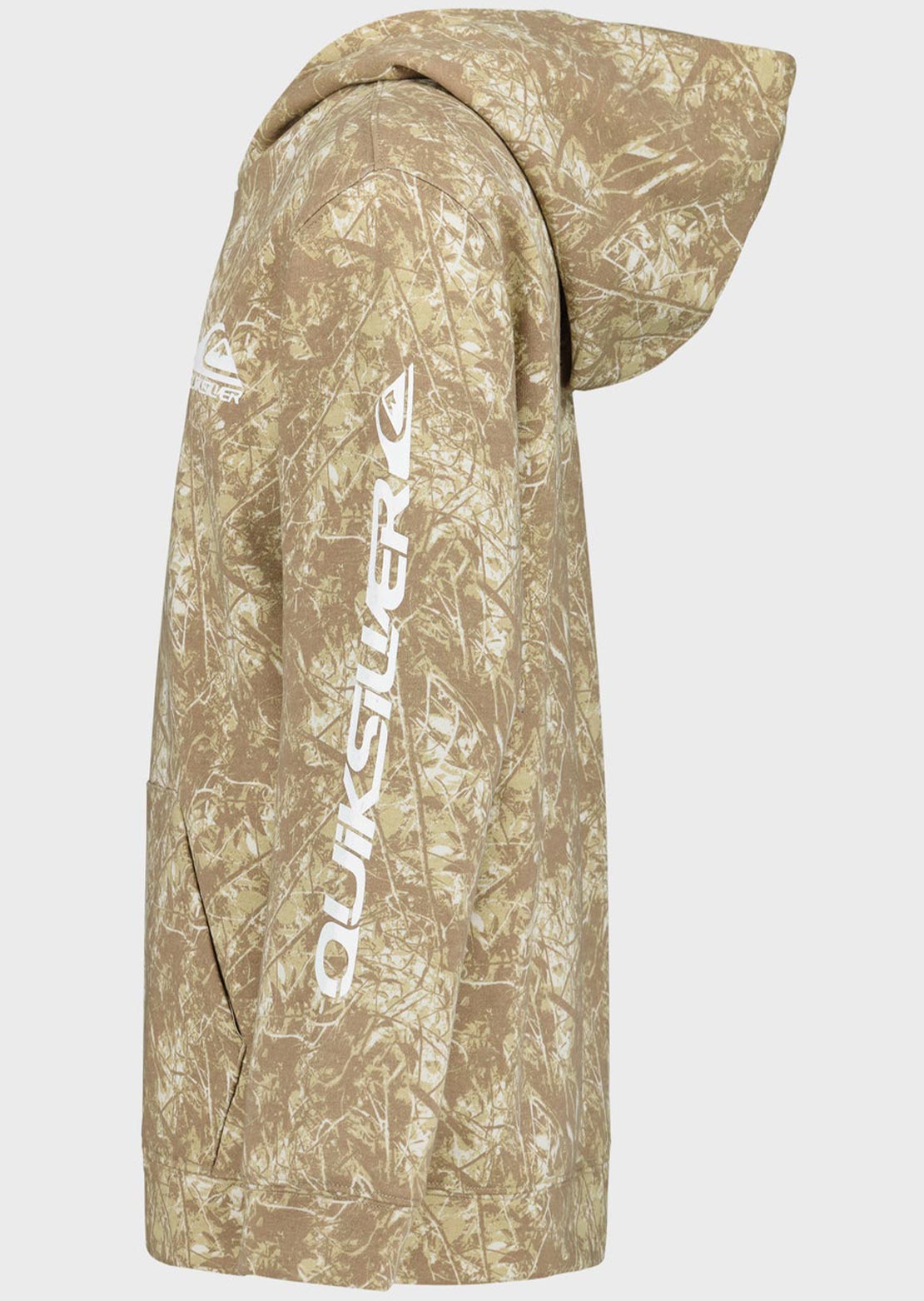 Quiksilver Junior Camo Hood Pine Bark