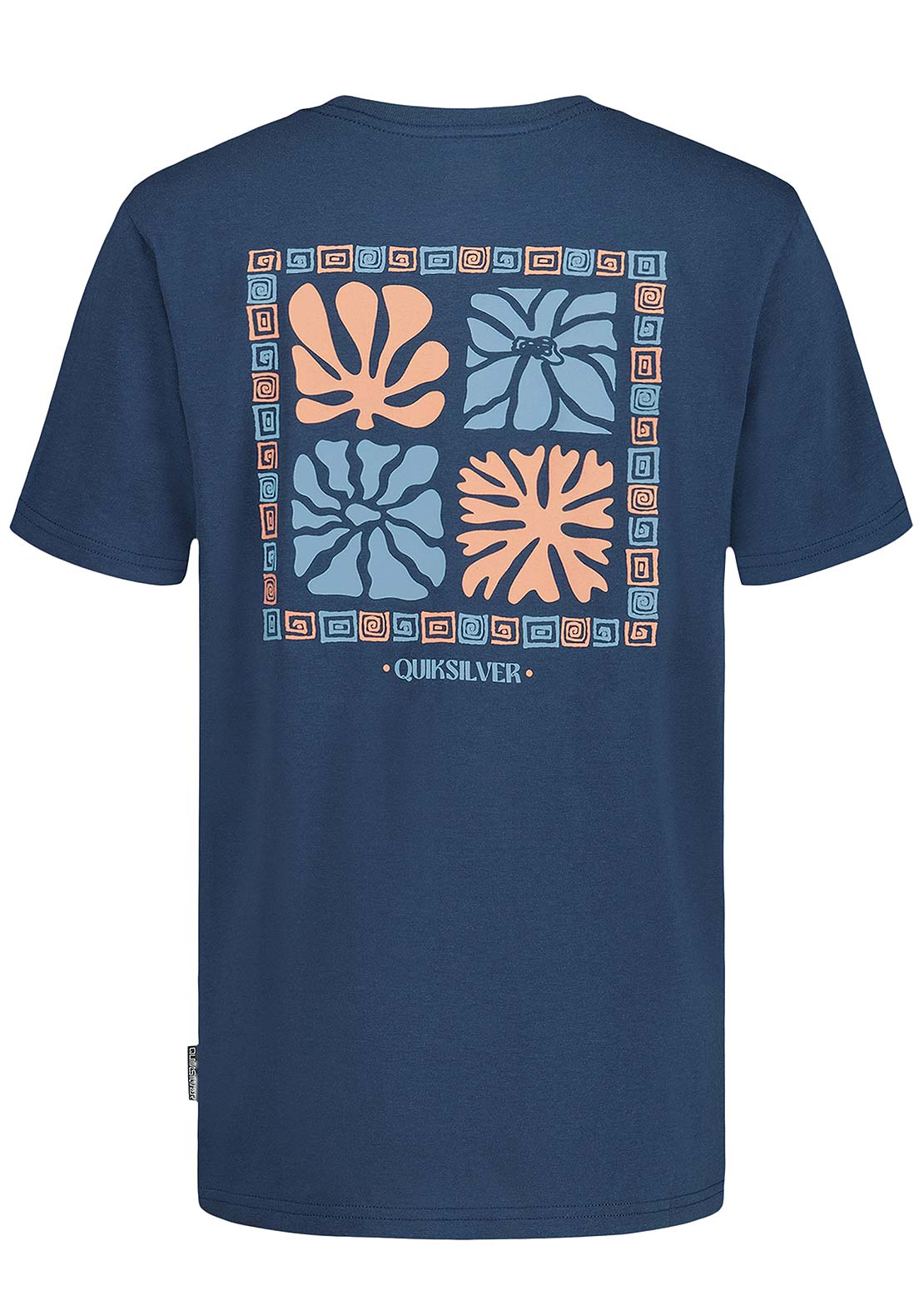 Quiksilver Junior Free Flow T-Shirt Dark Denim