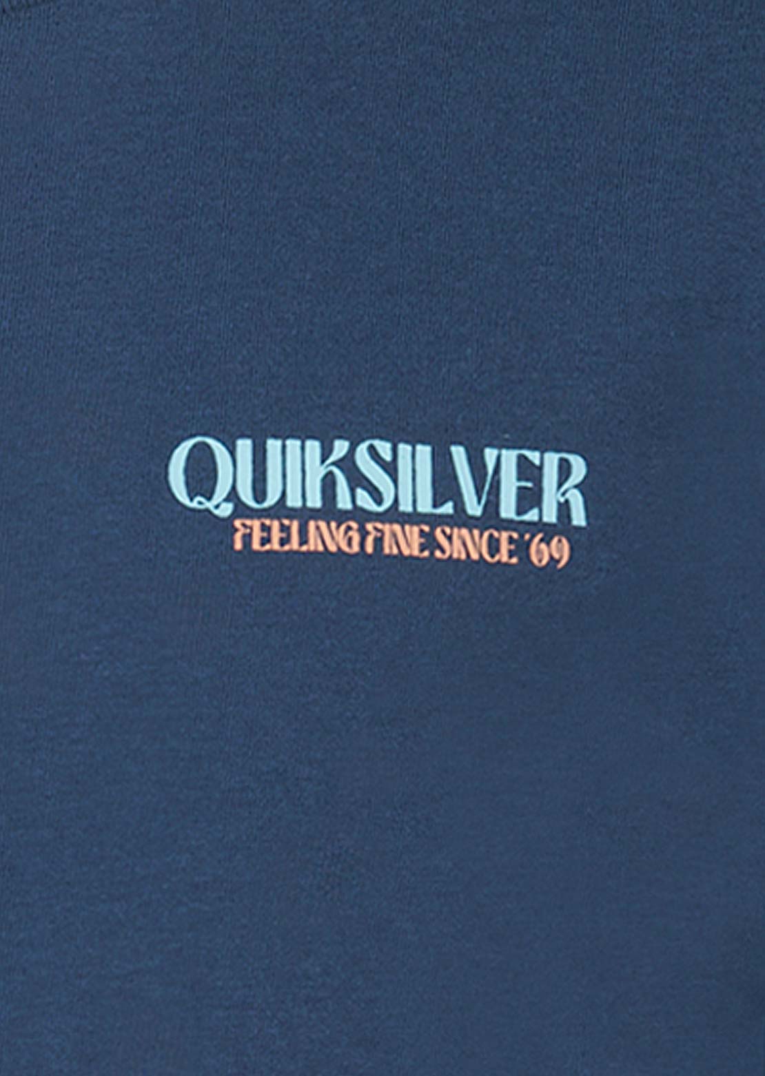 Quiksilver Junior Free Flow T-Shirt Dark Denim