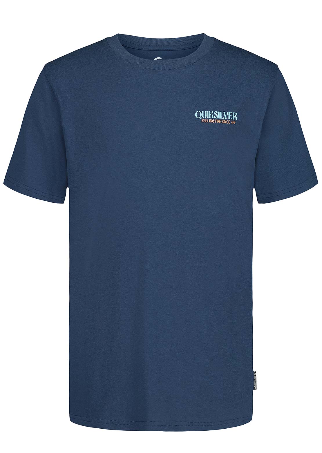 Quiksilver Junior Free Flow T-Shirt Dark Denim