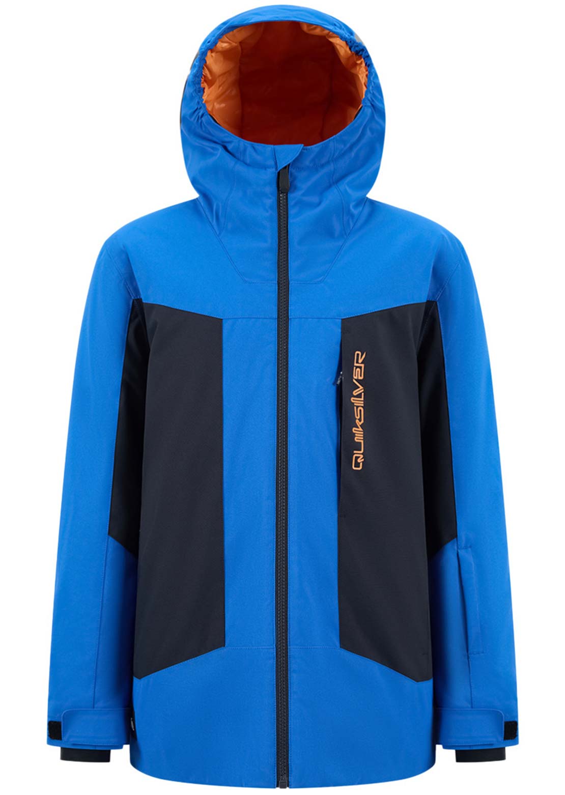 Quiksilver Junior Logo Hit Jacket Blue Lolite