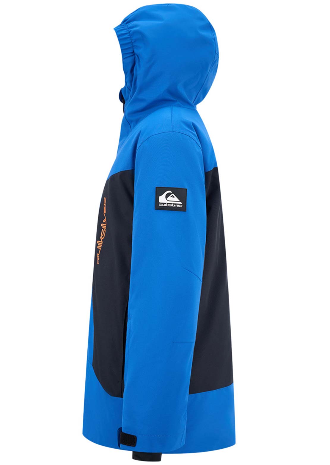 Quiksilver Junior Logo Hit Jacket Blue Lolite