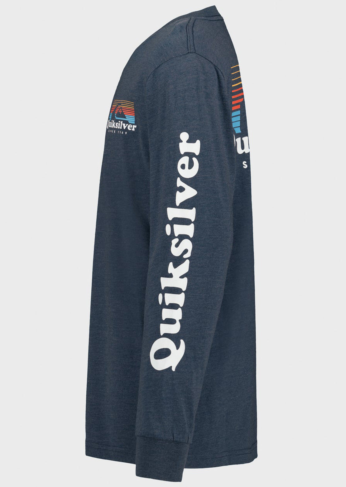 Quiksilver Junior Phase Long Sleeve Blue Coral Heather