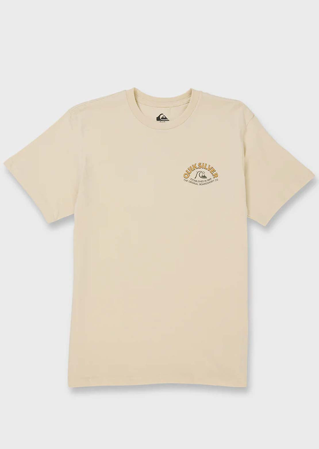 Quiksilver Men's Bubble Arch MT0 T-Shirt Bone White