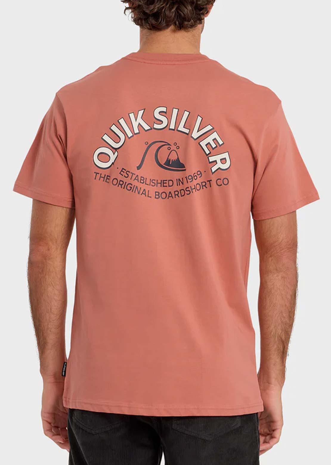 Quiksilver Men's Bubble Arch MT0 T-Shirt Desert Sand