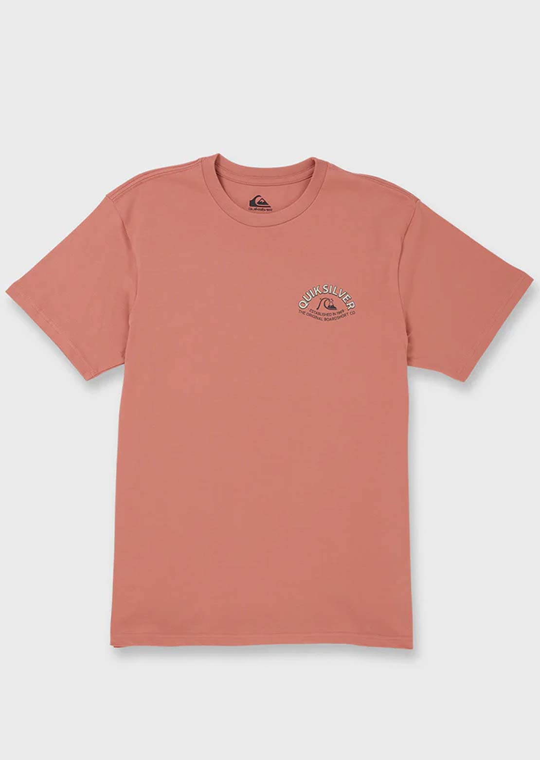Quiksilver Men's Bubble Arch MT0 T-Shirt Desert Sand