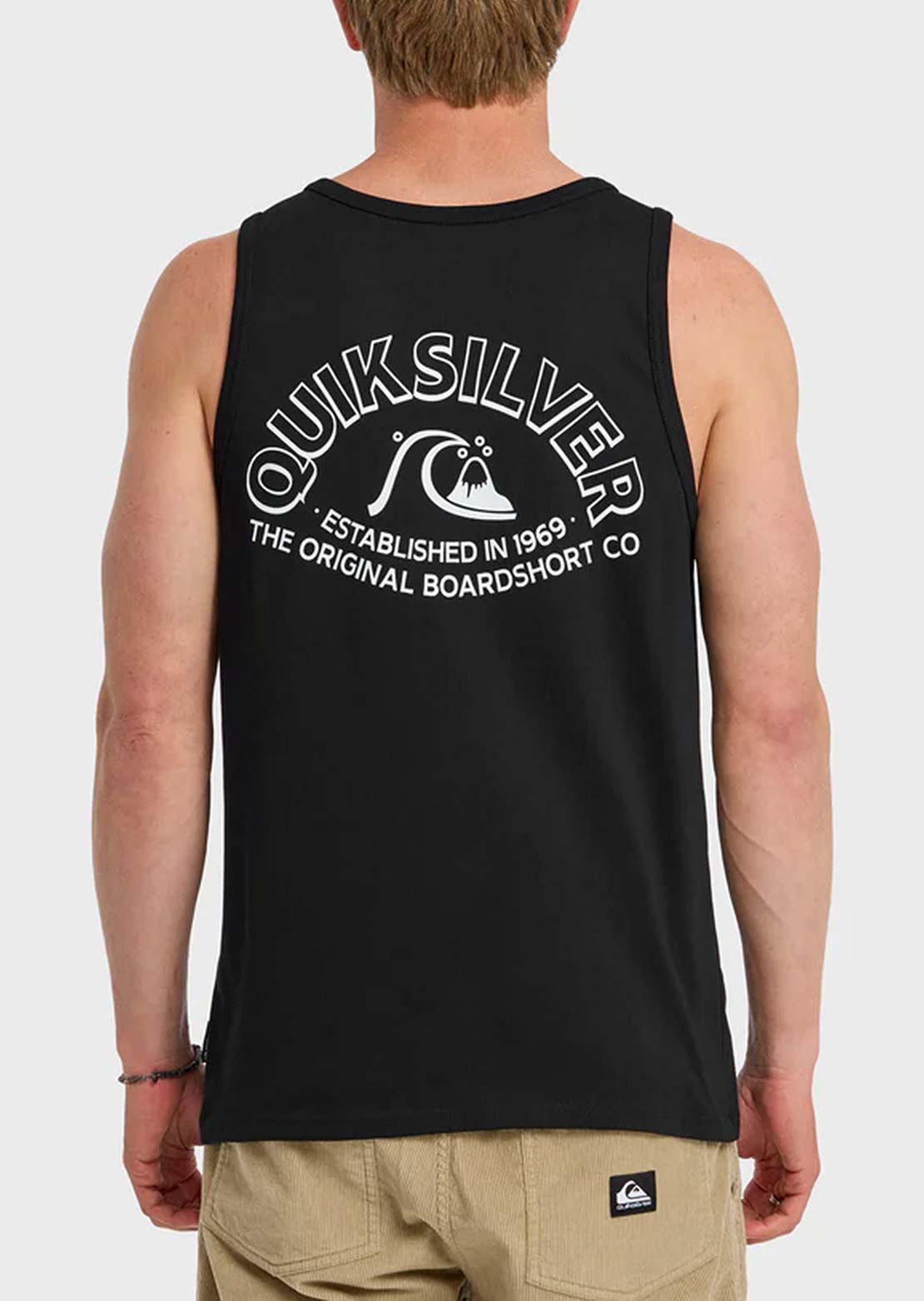 Quiksilver Men's Bubble Arch Tank MT1 Tank Top Black