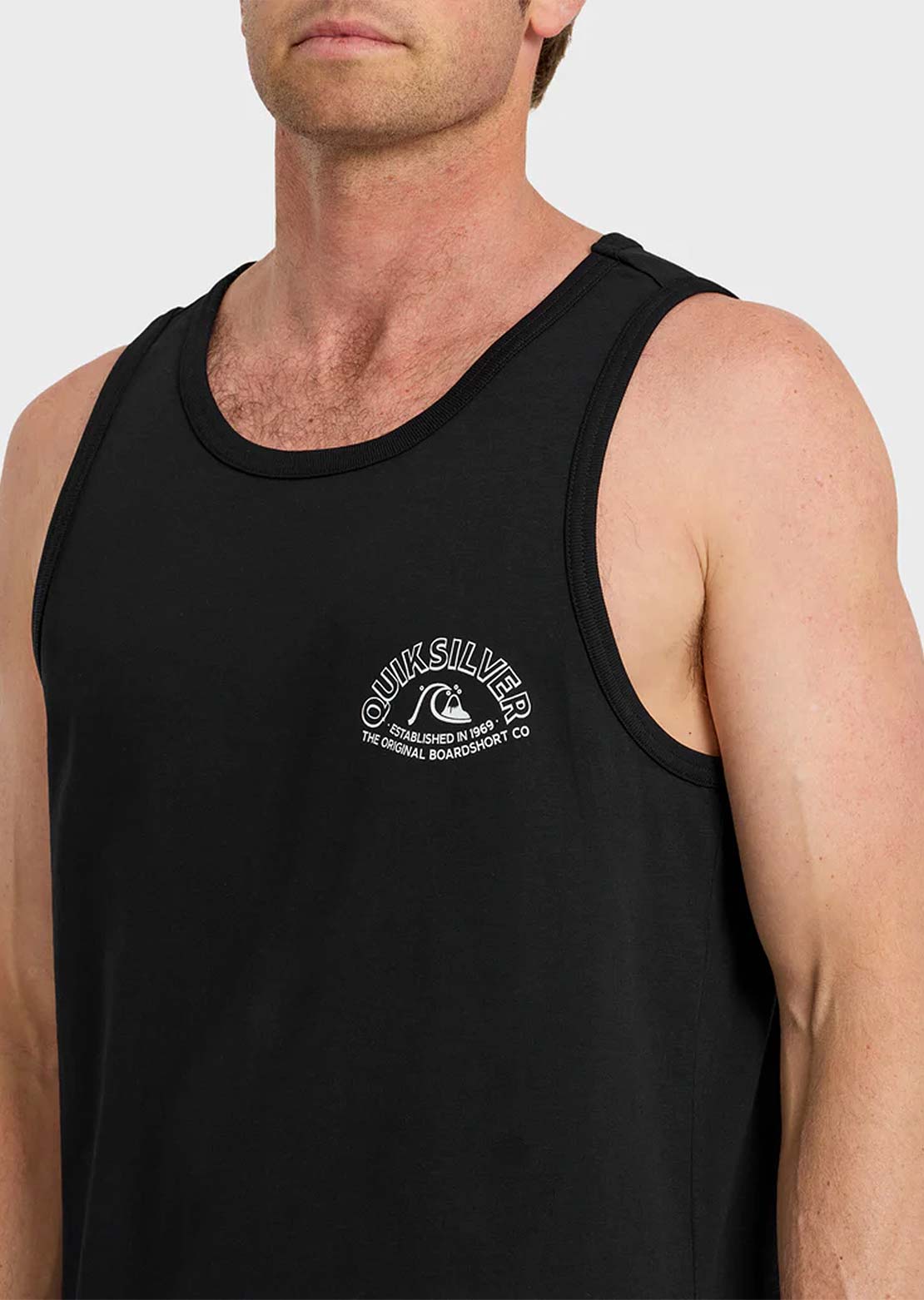 Quiksilver Men's Bubble Arch Tank MT1 Tank Top Black