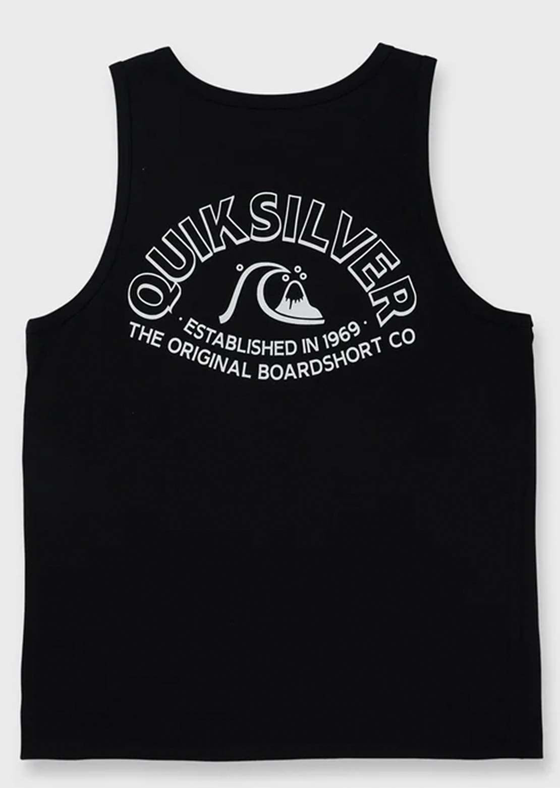 Quiksilver Men's Bubble Arch Tank MT1 Tank Top Black