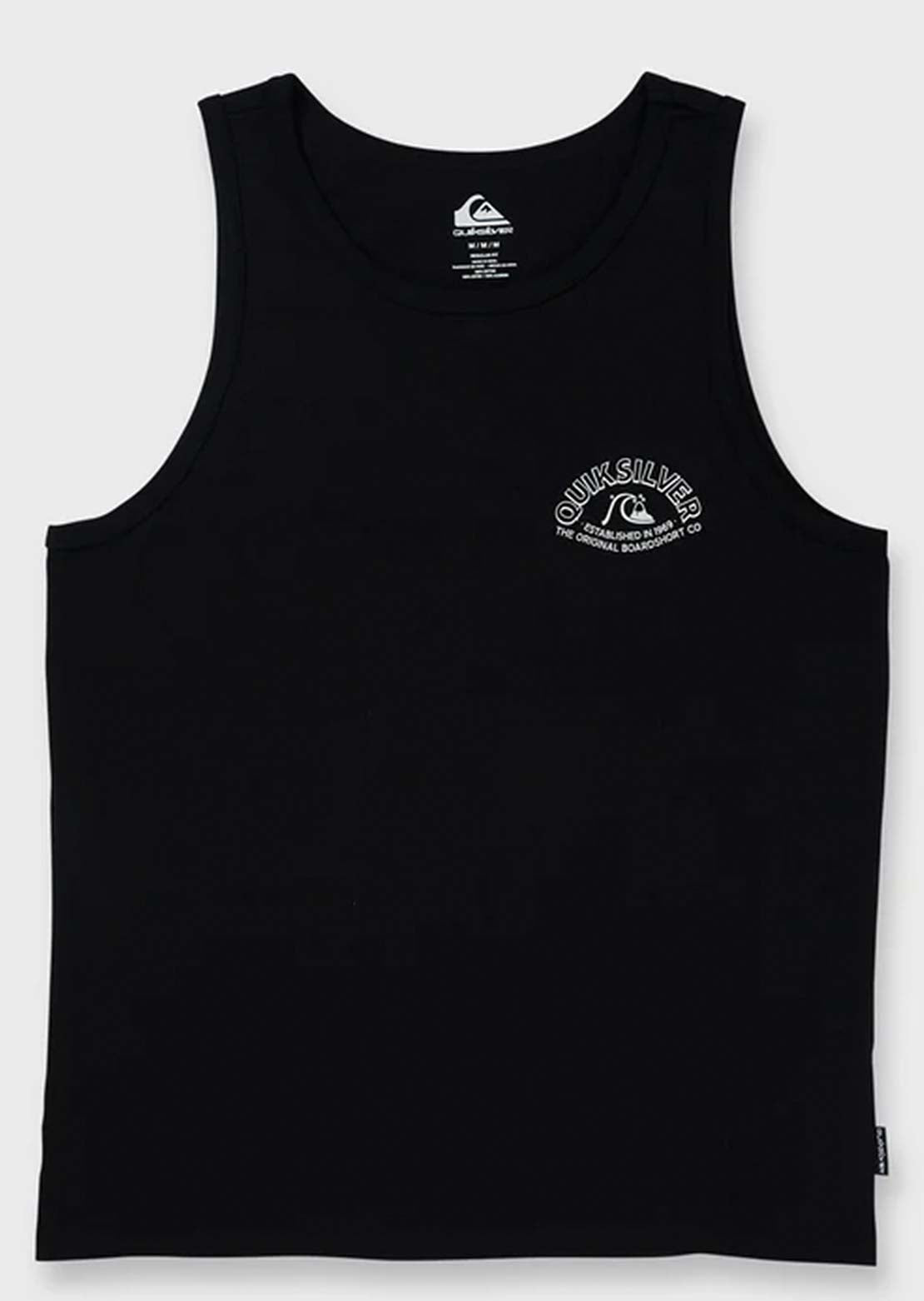 Quiksilver Men's Bubble Arch Tank MT1 Tank Top Black