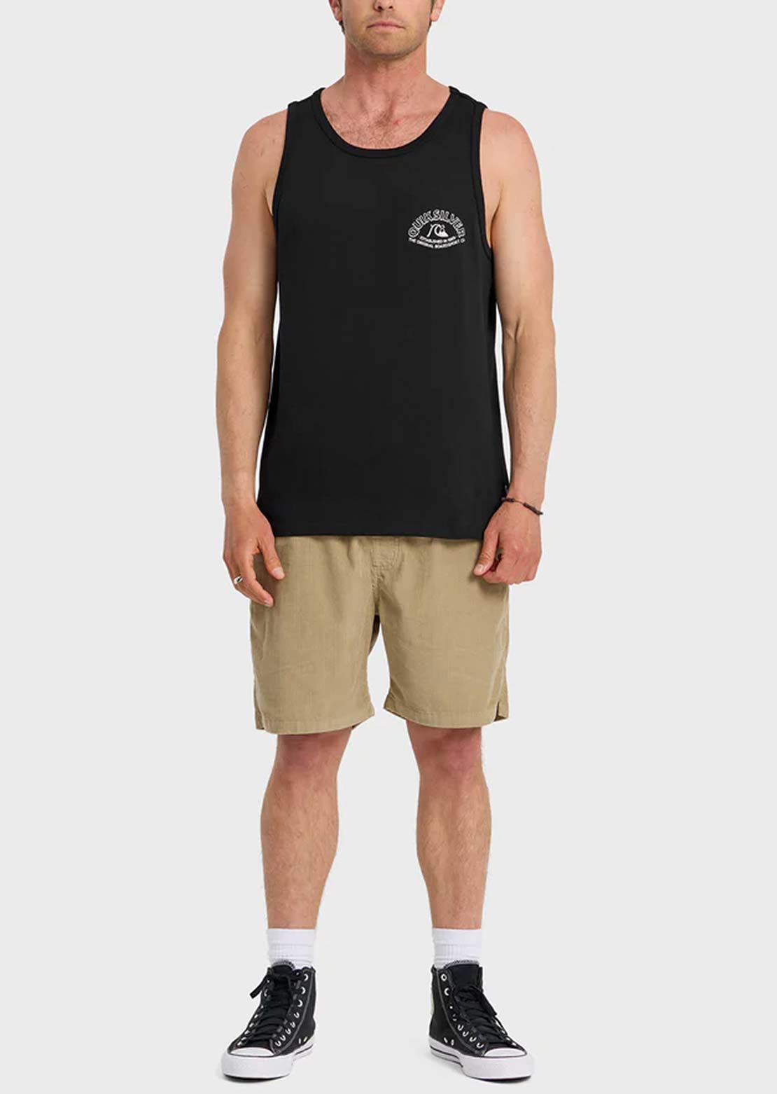 Quiksilver Men's Bubble Arch Tank MT1 Tank Top Black