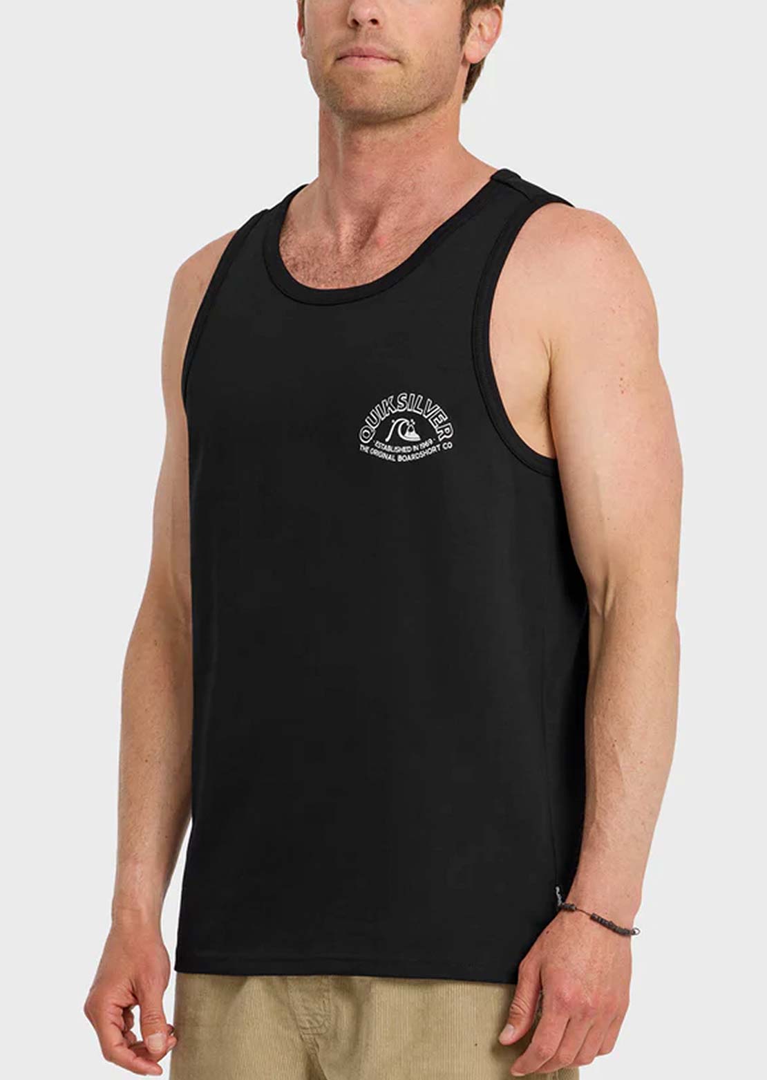 Quiksilver Men's Bubble Arch Tank MT1 Tank Top Black