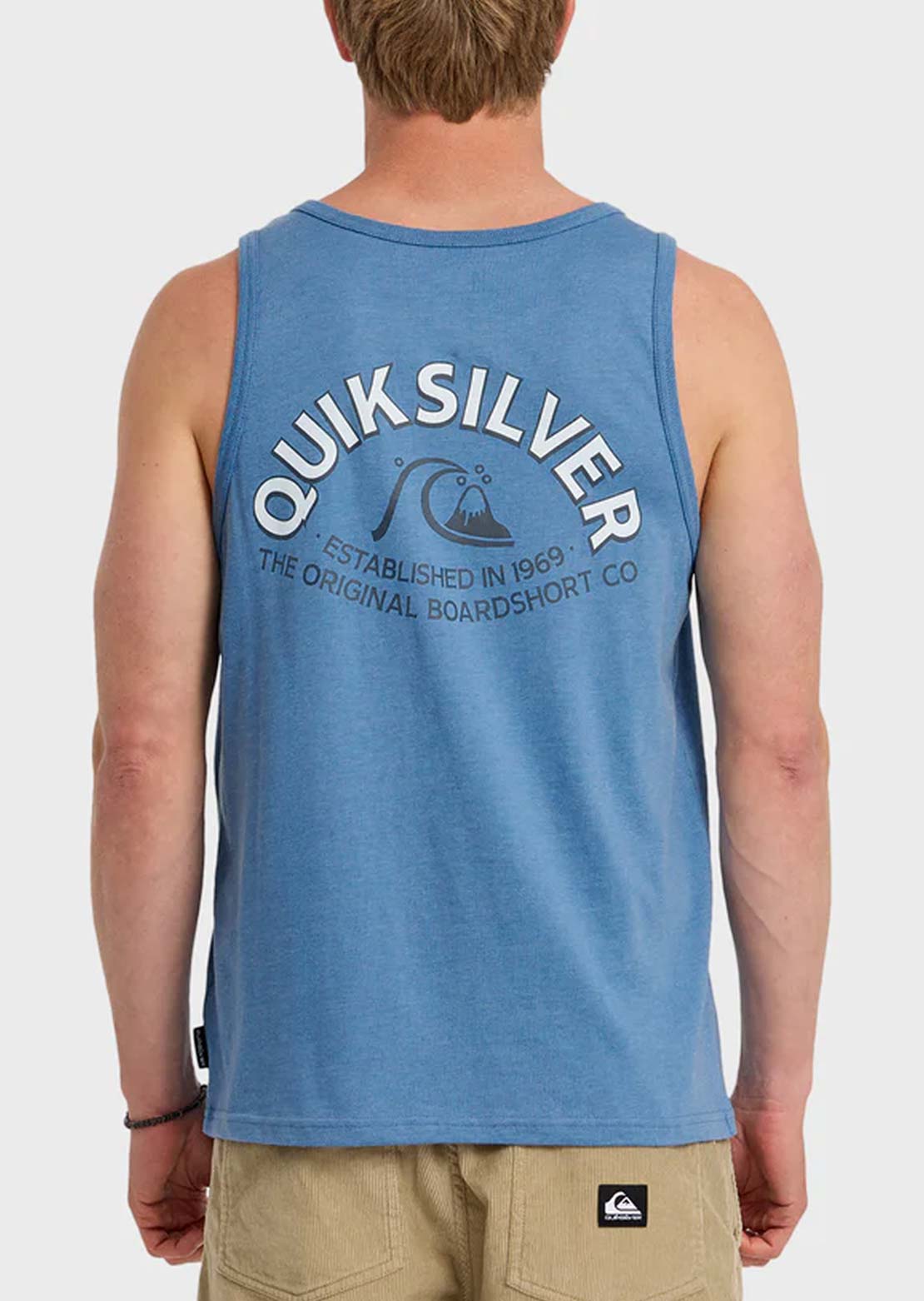 Quiksilver Men's Bubble Arch Tank MT1 Tank Top Riviera Heather