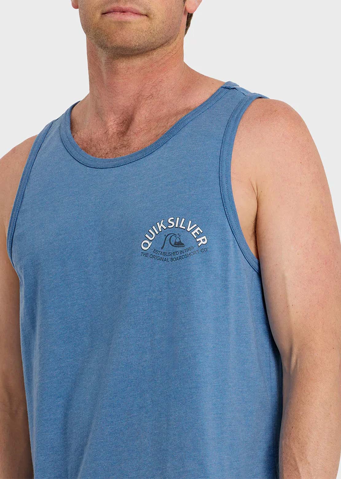 Quiksilver Men's Bubble Arch Tank MT1 Tank Top Riviera Heather