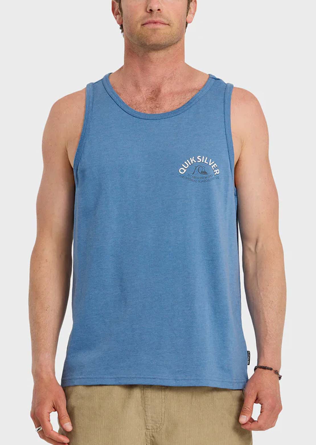 Quiksilver Men's Bubble Arch Tank MT1 Tank Top Riviera Heather