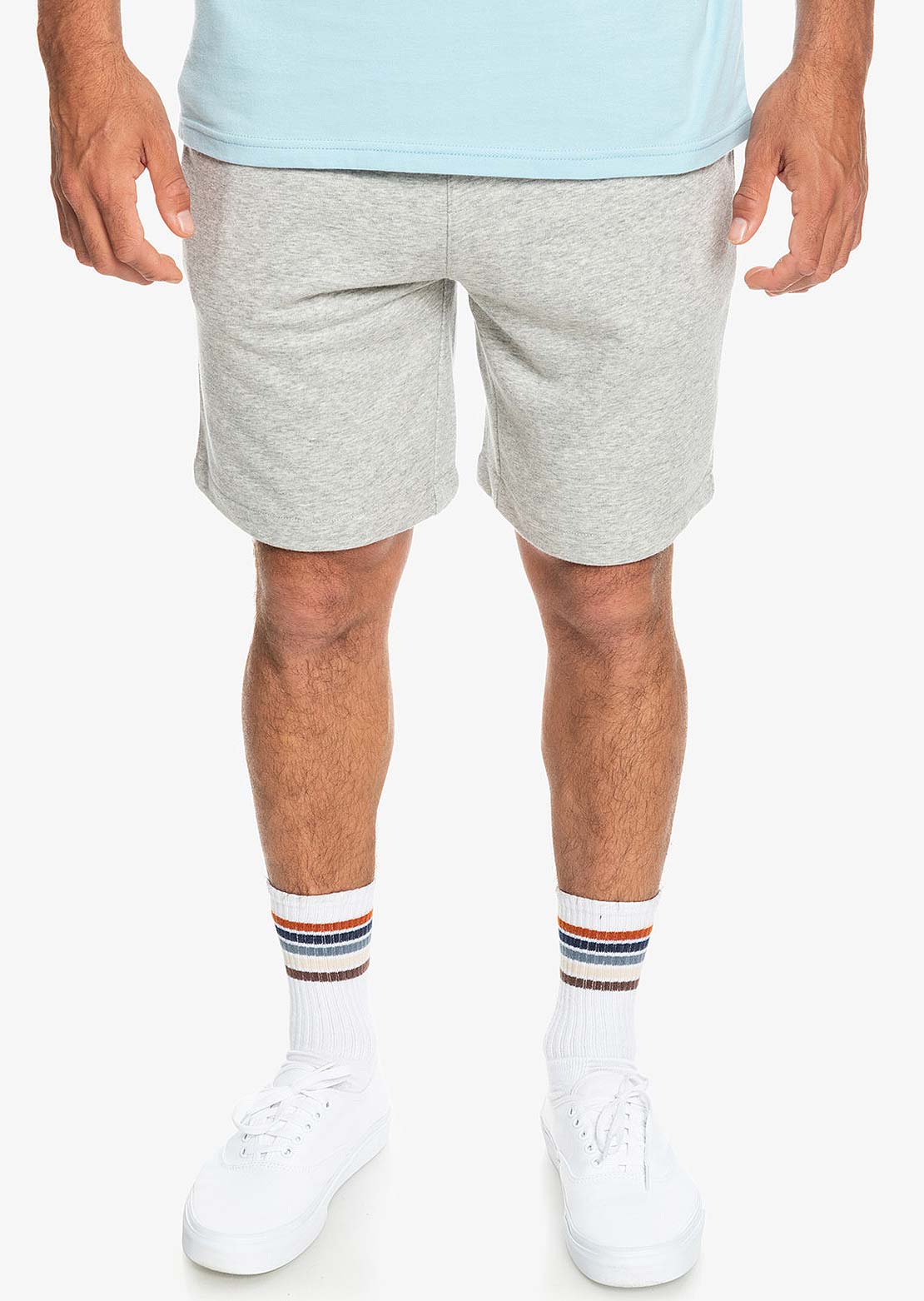 Quiksilver Men&#39;s Essentials Shorts Light Grey Heather