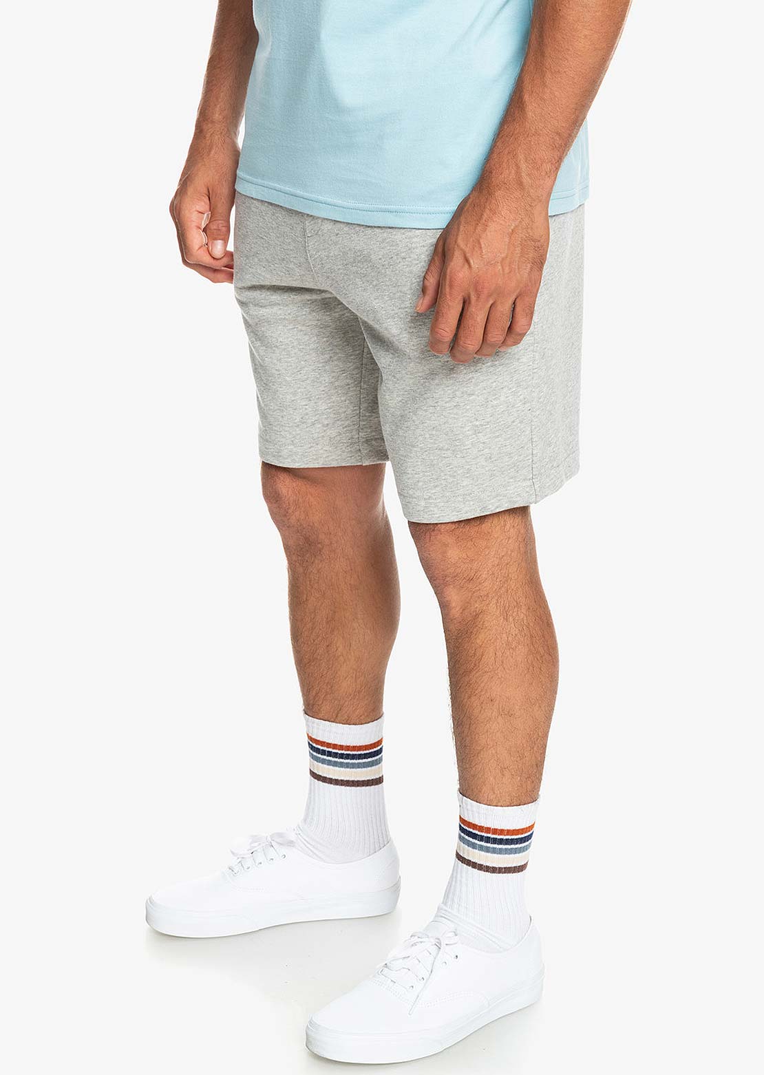 Quiksilver Men&#39;s Essentials Shorts Light Grey Heather