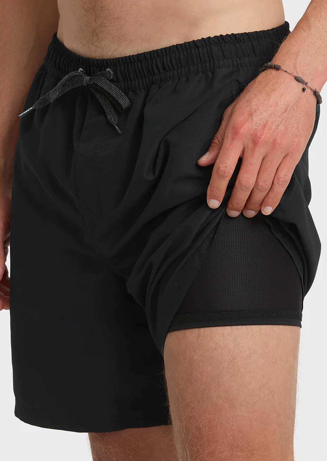 Quiksilver Men's Everyday Solid Volley 17 Shorts Black