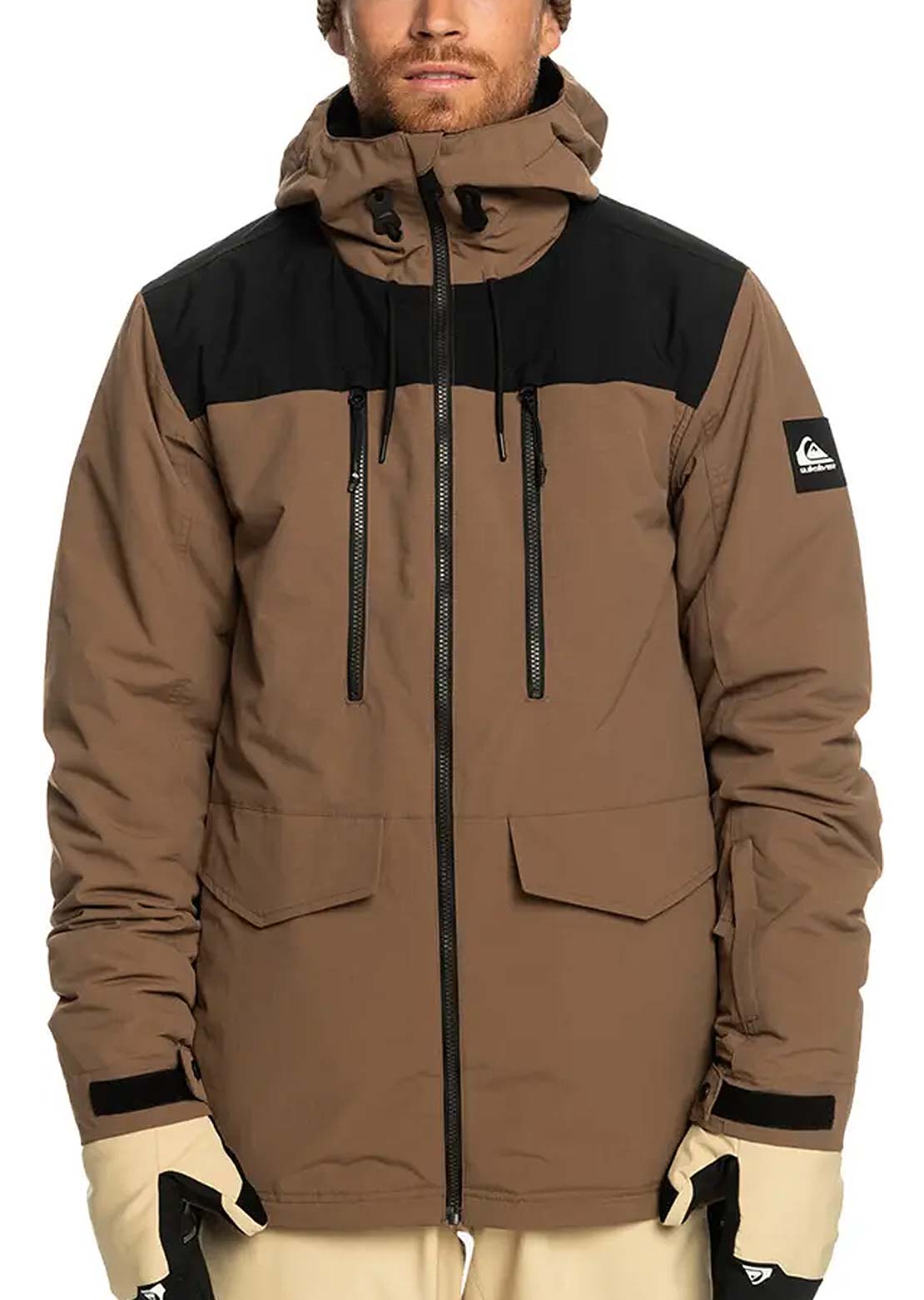 Quiksilver Men&#39;s Fairbanks Snow Jacket Cub