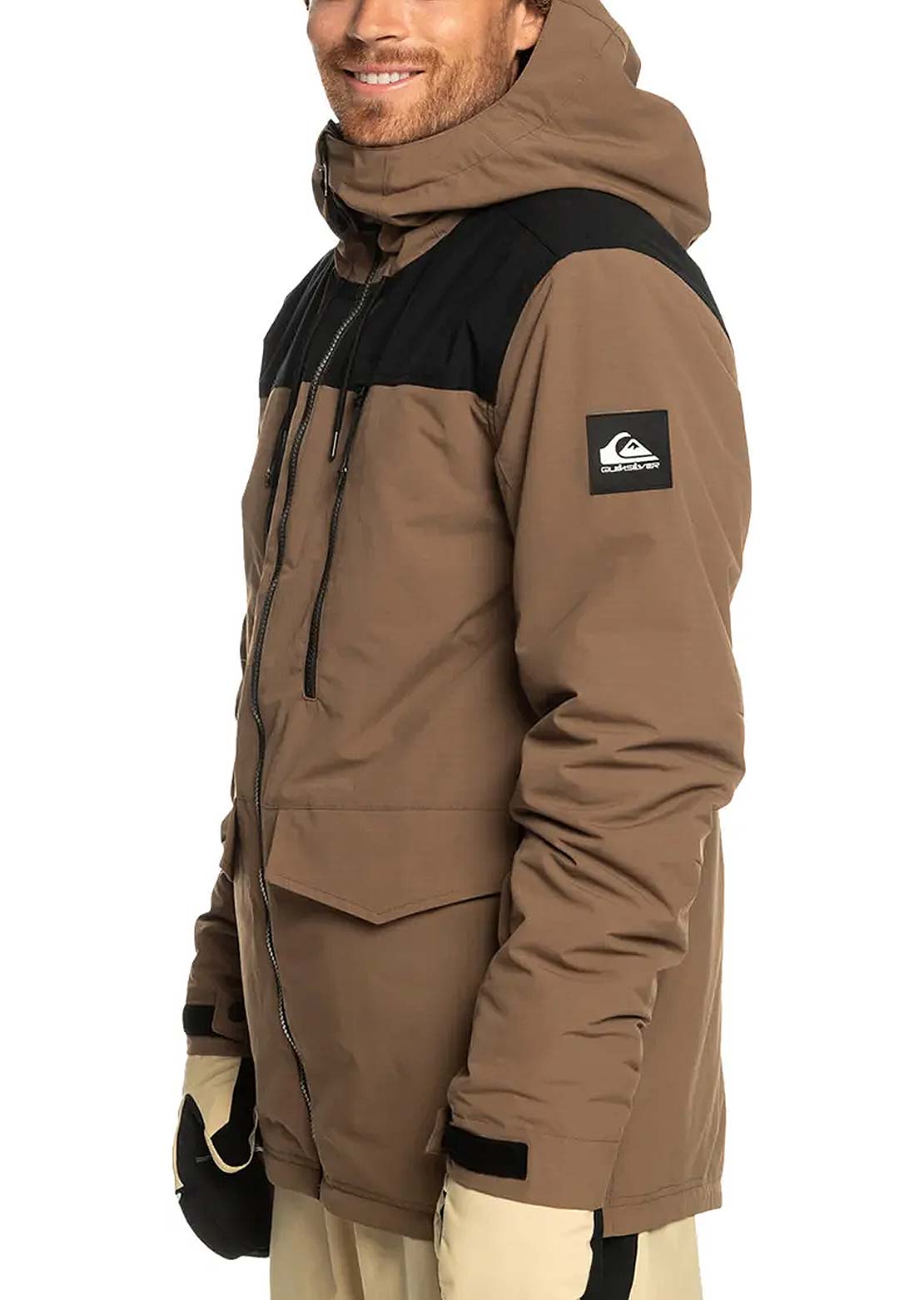 Quiksilver Men&#39;s Fairbanks Snow Jacket Cub