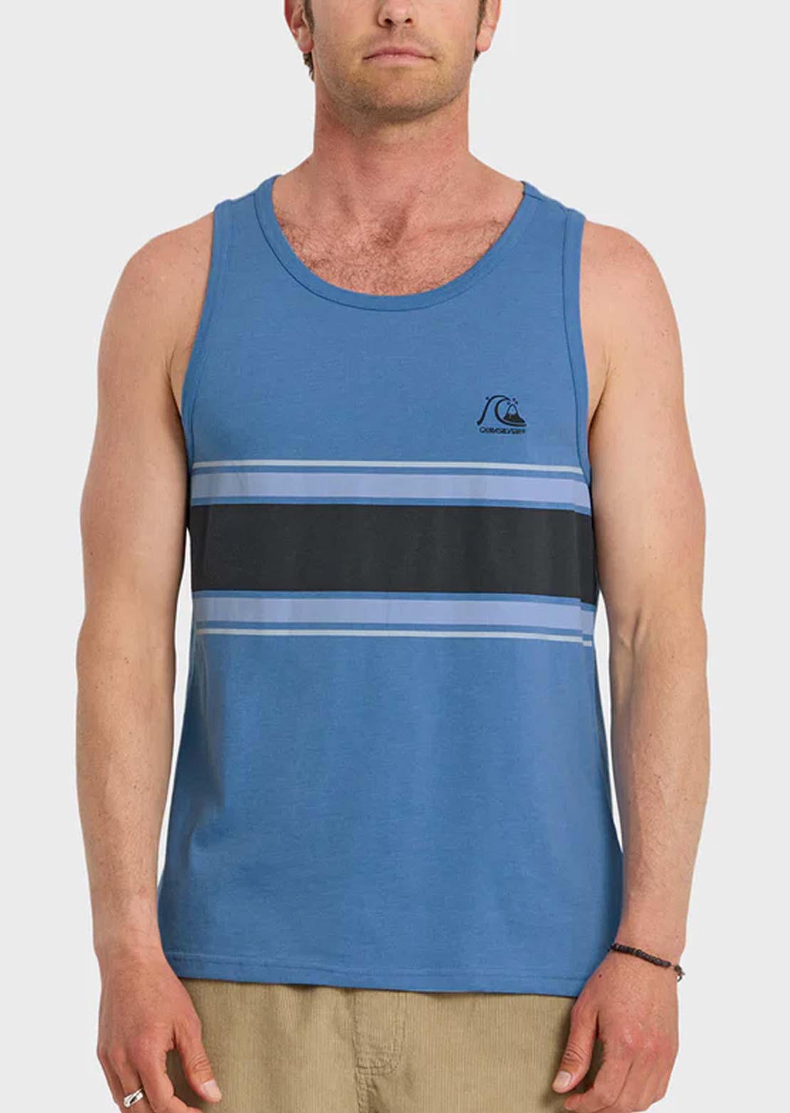 Quiksilver Men's Floater Tank MJ0 Tank Top Riviera Heather